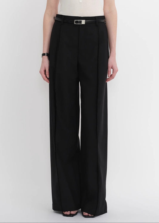 Black pants palazzo style